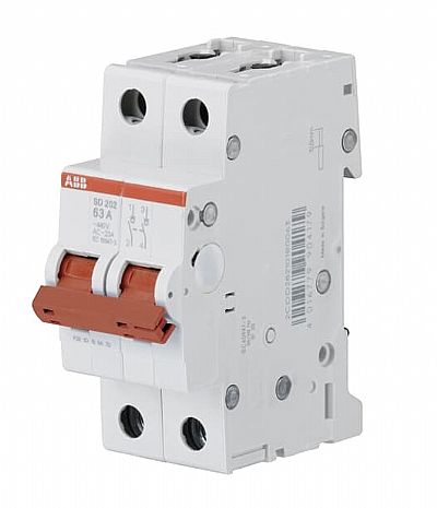Ραγοδιακόπτης Φορτίου ABB SD202-63