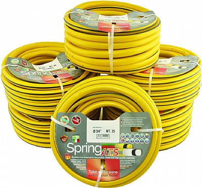 SPRING Λάστιχο Νερού Ασύστροφο 6 Επιστρώσεων 1/2'' - 15m