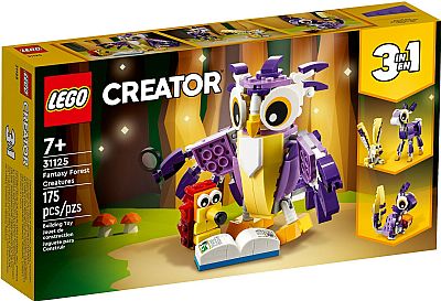 Lego Creator 3-in-1: Fantasy Forest Creatures 31125