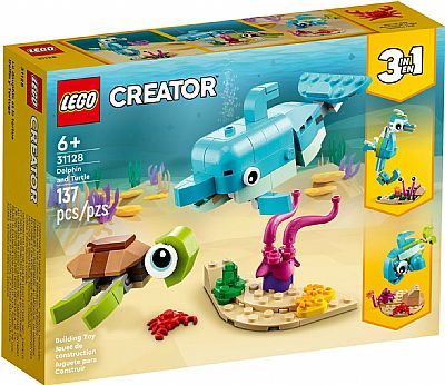 Lego Creator 3-in-1: Dolphin & Turtle 31128