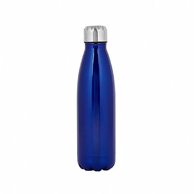 Θερμός μπουκάλι με στενό στόμιο - Stainless Steel 28,5x8cm 1000mL - Μπλε